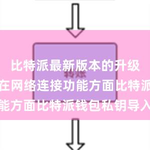 比特派最新版本的升级主要体现在网络连接功能方面比特派钱包私钥导入